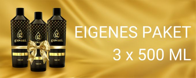 Ermäßigte Pakete 3 x 500 ml