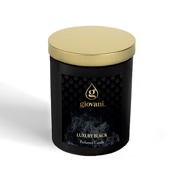 Luxus Duftkerze Giovani Luxury Black